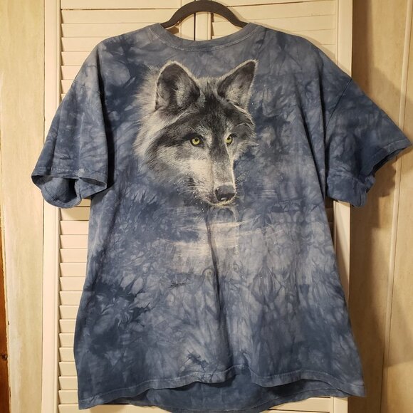 The Mountain Other - The Mountain Wolf Tie Dye T-Shirt | Size L